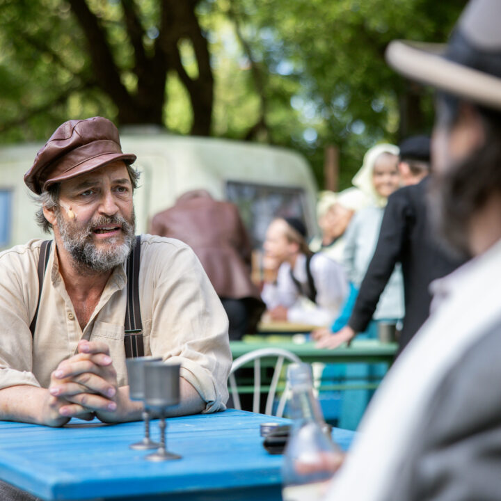 "Spelman på taket" sommarteater med Västerbottensteatern 2024-2025. Foto: Patrick Degerman