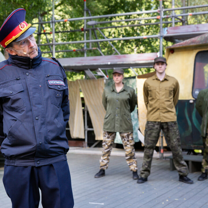 "Spelman på taket" sommarteater med Västerbottensteatern 2024-2025. Foto: Patrick Degerman