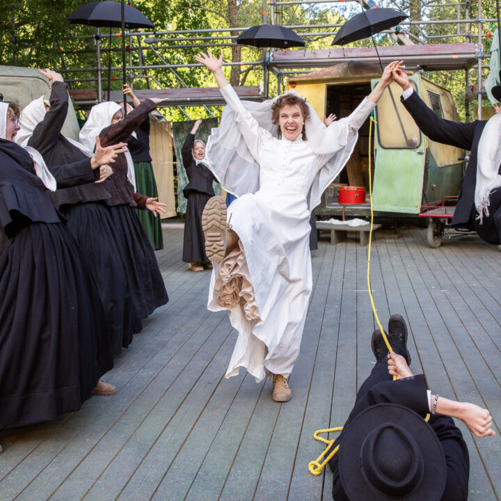 "Spelman på taket" sommarteater med Västerbottensteatern 2024-2025. Foto: Patrick Degerman