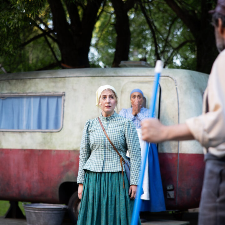 "Spelman på taket" sommarteater med Västerbottensteatern 2024-2025. Foto: Patrick Degerman