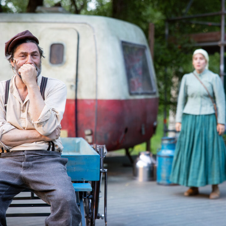 "Spelman på taket" sommarteater med Västerbottensteatern 2024-2025. Foto: Patrick Degerman